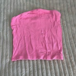 AMERICAN EAGLE pink strapless top